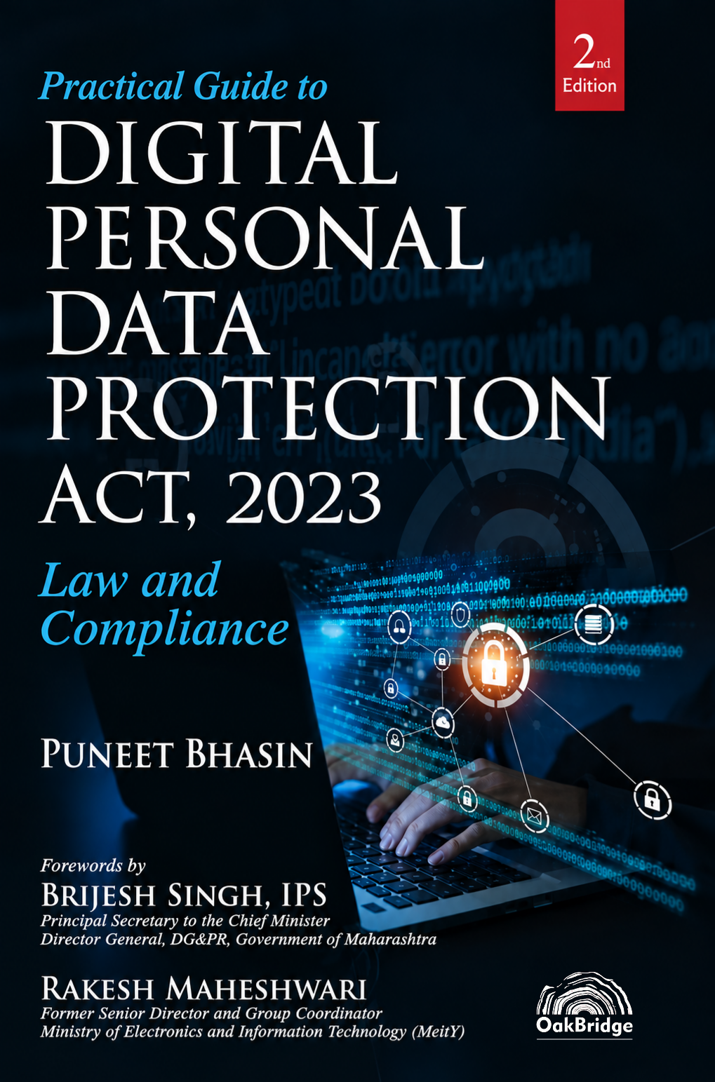 Practical Guide to Digital Personal Data Protection Act, 2023 – Law and Compliance — book cover, by Puneet Bhasin
