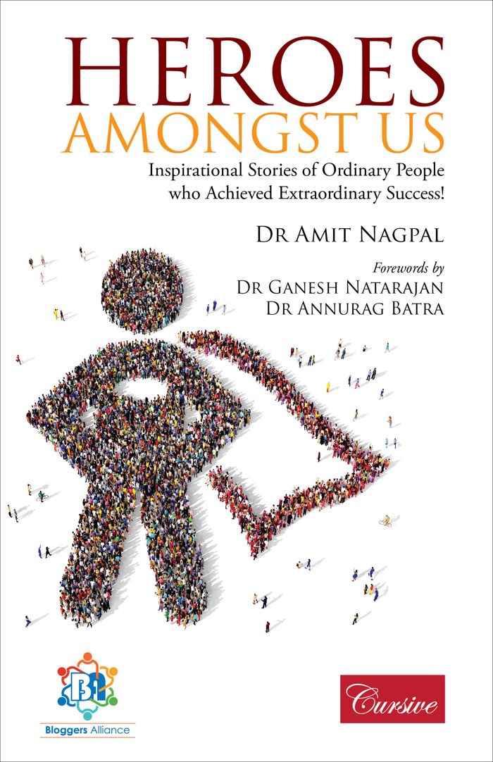 Heroes Amongst Us — book cover, by Amit Nagpal