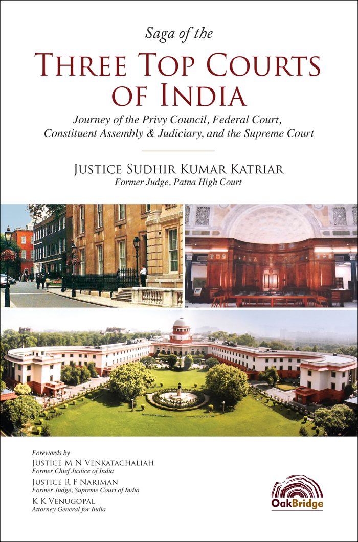 Saga of the Three Top Courts of India (2 Vol. Set)