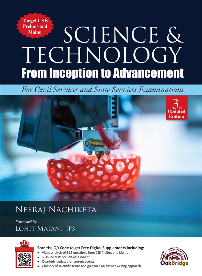 Science and Technology – From Inception to Advancement — book cover, by Neeraj Nachiketa